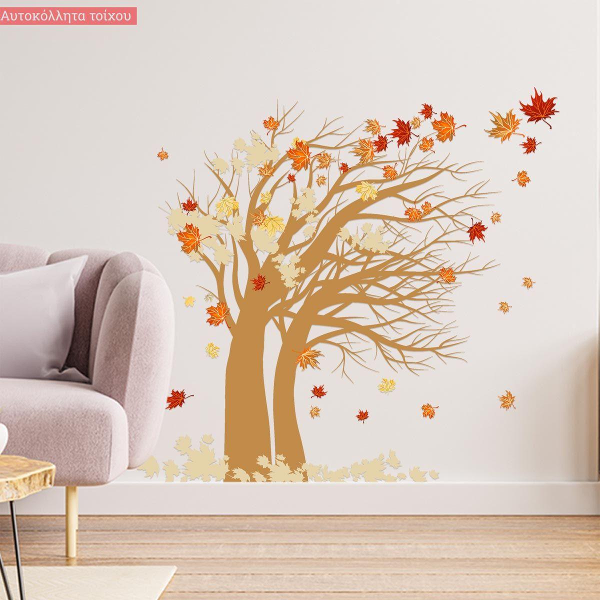 Adesivi Decorativi Doraking Foresta D'Autunno – Rimovibili, Fai Da Te, Carini, Per Diy E Lavoretti