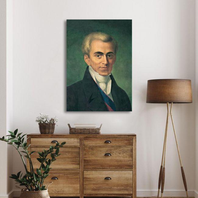 Canvas print Ioannis A. Kapodistrias, Tsokos Dionysios