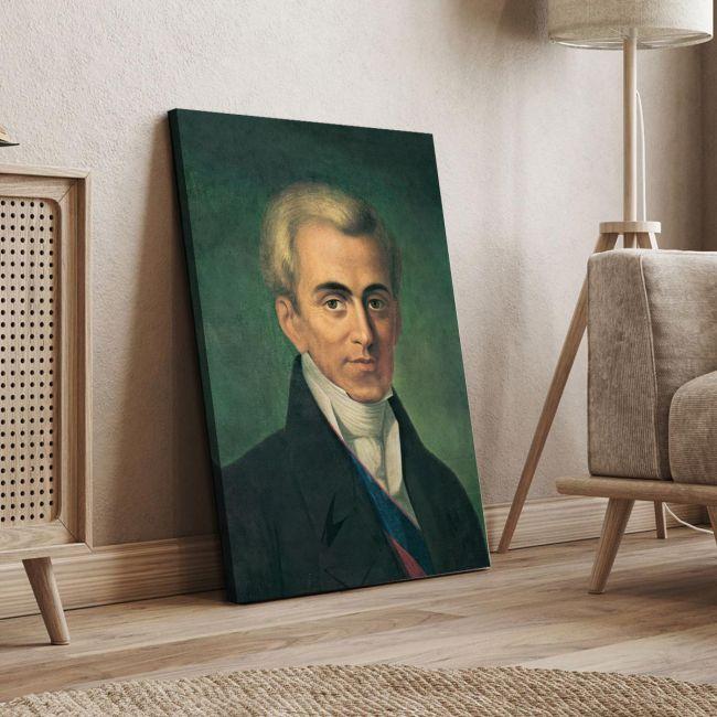 Canvas print Ioannis A. Kapodistrias, Tsokos Dionysios