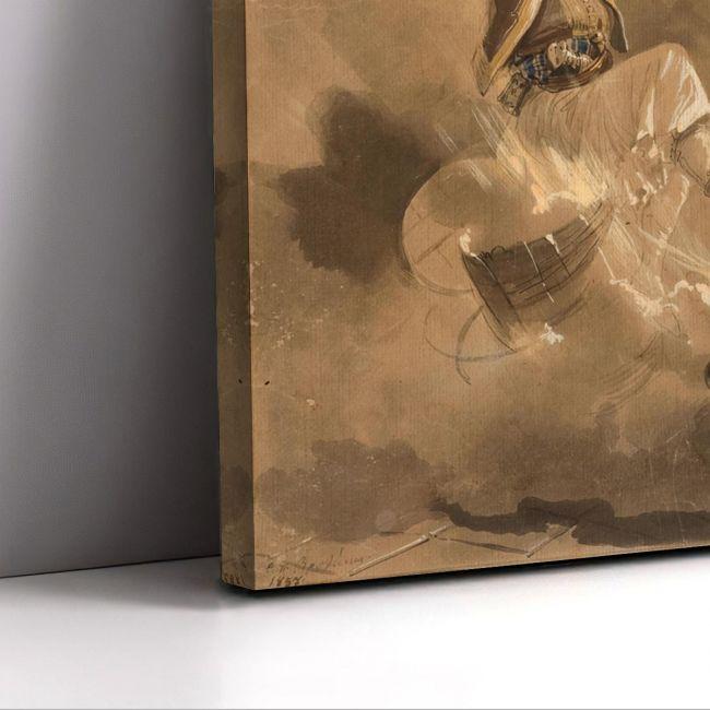 Canvas print Destroying the ammunition,Vrizakis