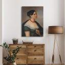 Canvas print Portrait of a lady,Vrizakis