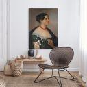 Canvas print Portrait of a lady,Vrizakis