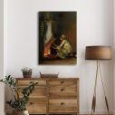 Canvas print In front of the fire, Rallis