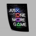 Jusx one more game, poster