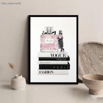 Beauty in pink I, poster
