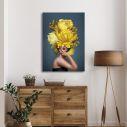 Canvas print Yellow flowered Inner Beauty
