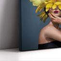 Canvas print Yellow flowered Inner Beauty