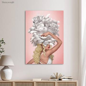 Canvas print The second inside explosion