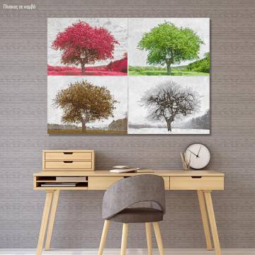 Canvas print Four seasons