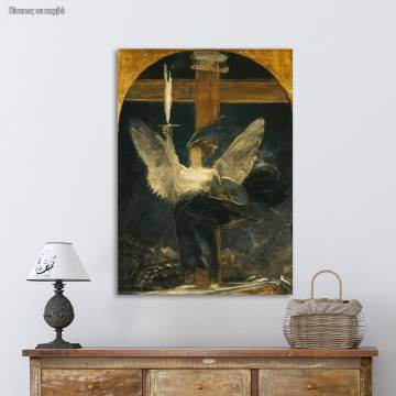 Πίνακας ζωγραφικής Αρχάγγελος III, Γύζης Καμβάς τελαρωμένος