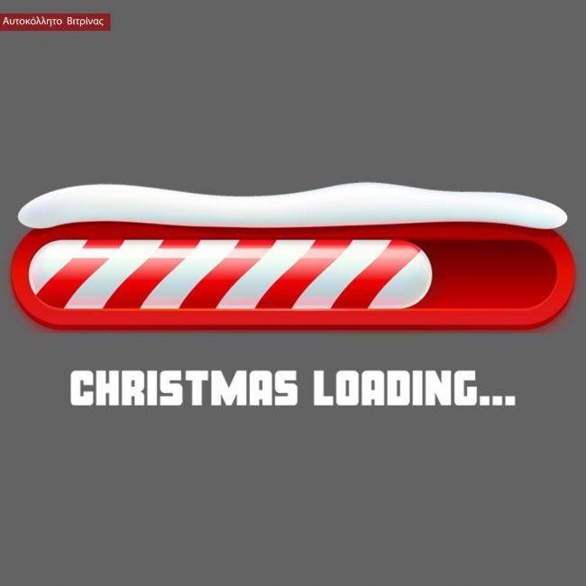 Αυτοκόλλητο CHRISTMAS LOADING...