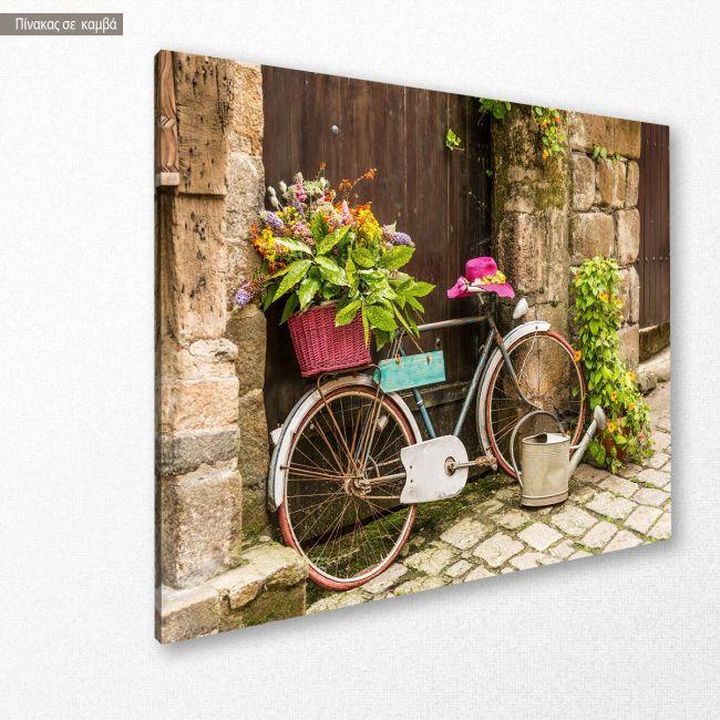 Canvas print Town of Dinan