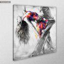 Πίνακας σε καμβά Colourful tango