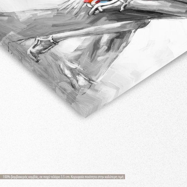 Πίνακας σε καμβά Colourful tango