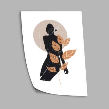 Abstract female synthesis , poster 2