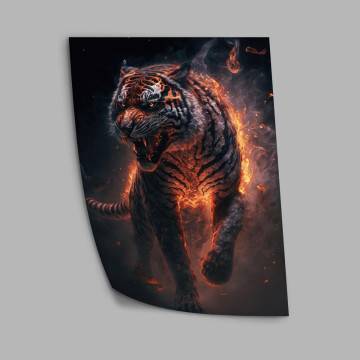 Fiery tiger,poster 2