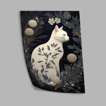 White cat,poster 2