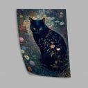 Dark blue cat,poster