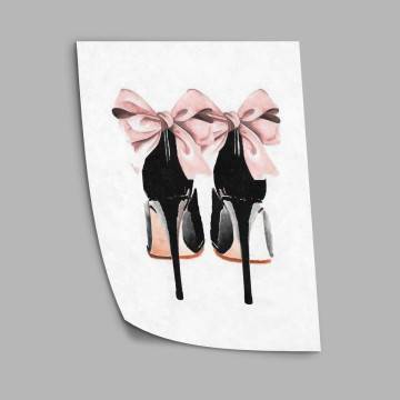 Bow high heels, poster 2