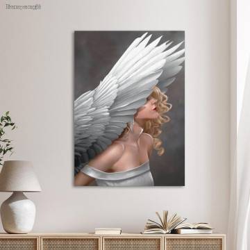 Canvas print Human angel I