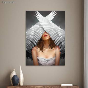 Canvas print Human angel II