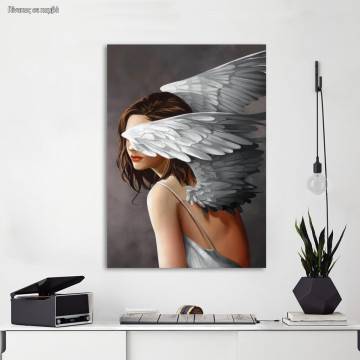 Canvas print Human angel III