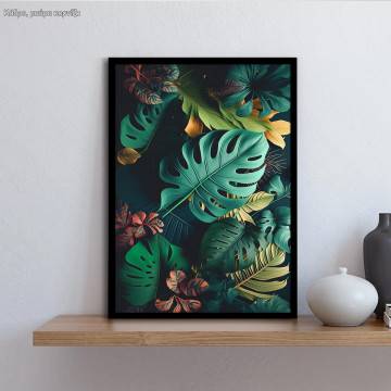 Exotic leaves III, poster
