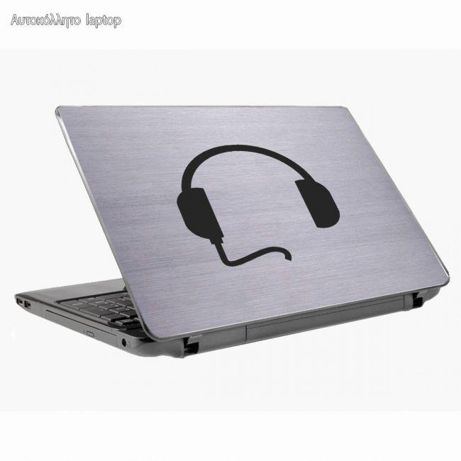 Headphonesαυτοκόλλητο laptop