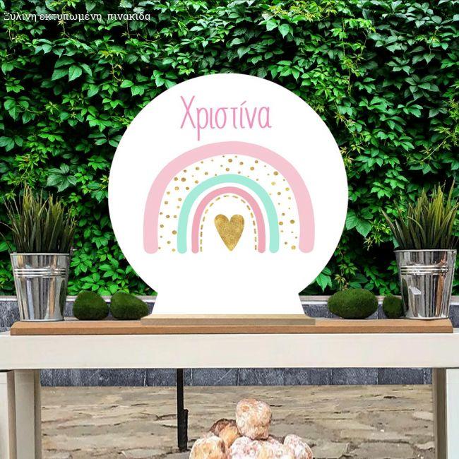 Ξύλινη πινακίδα, Ουράνιο τόξο nordic