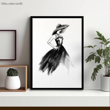 Fashiom model I, poster