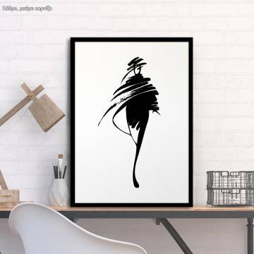 Fashion in simple lines II, poster