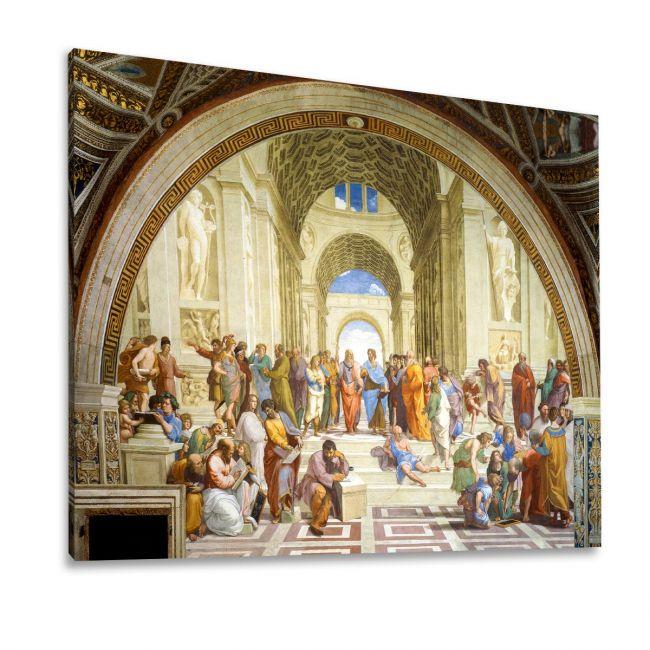 Canvas print The school of Athens, Raphael