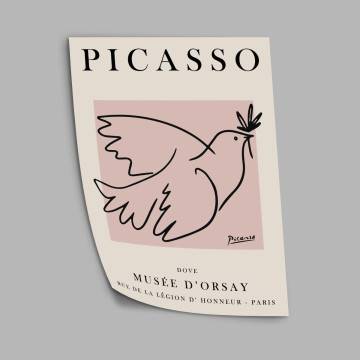 Exhibition poster, Dove, Picasso 2
