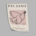 Exhibition poster, Dove, Picasso