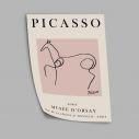 Exhibition poster, Horse, Picasso