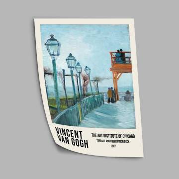 Exhibition Poster Vincent van Gogh Terrace and observation deck 2