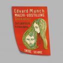 Exhibition poster Dioramaet, Edvard Munch