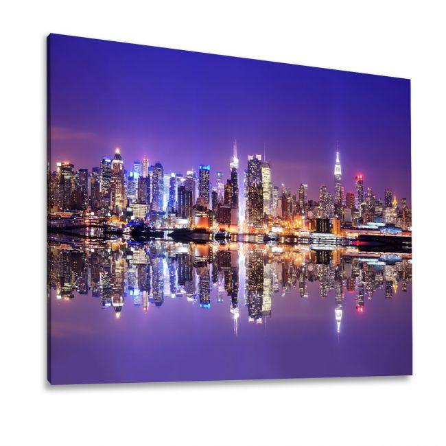 Canvas printNew York, New York reflections