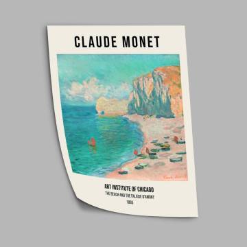 Exhibition Poster Monet, The beach AIOC 2