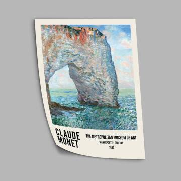 Exhibition Poster Monet, Manneporte - Etretat 2