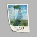  Monet Woman with parasol , αφίσα, πόστερ