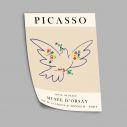 Exhibition poster, Dove of Peace, Picasso
