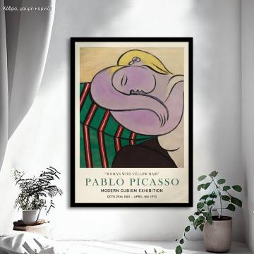 Exhibition poster, Modern cubism, Picasso