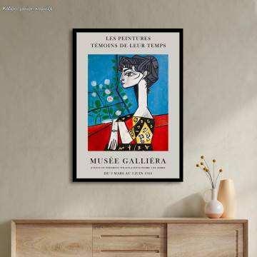Exhibition poster, Musee Galliera, Picasso
