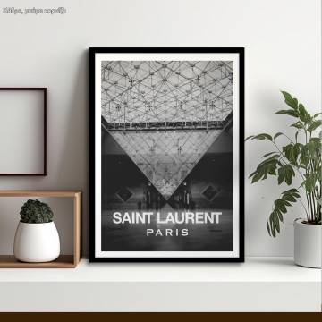 Saint Laurent , κάδρο, μαύρη κορνίζα