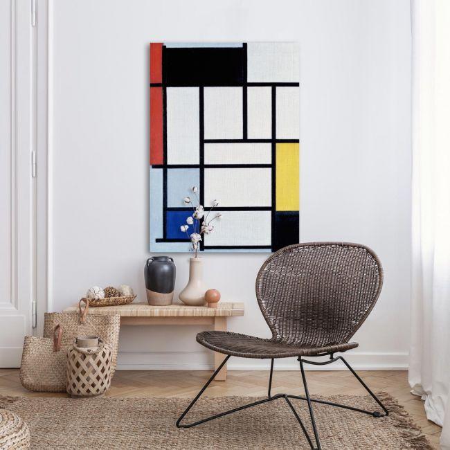 Πίνακας ζωγραφικήςComposition with red, yellow and blue, Mondrian P.