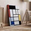 Canvas printComposition with red, yellow and blue, Mondrian P.