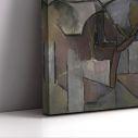 Canvas printLandscape with trees, Mondrian P.