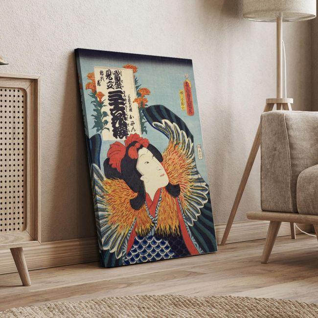 Canvas print Osan, Utagawa Kunisada
