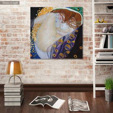Canvas print Danae II, Klimt Gustav